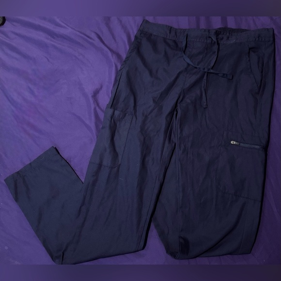 Women’s Scrubs Set Top & Bottom, Navy, Magnus Care Shirt & Pants, S, NEW - Picture 4 of 9